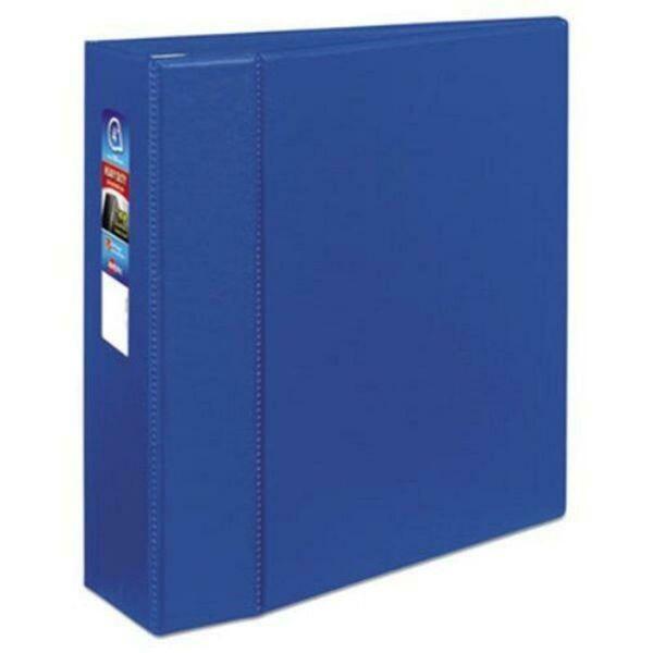 Workstationpro 4 in. Heavy-Duty EZD Reference Binder, Blue TH3767776